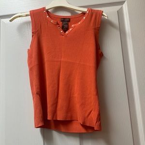 Multiples Petite Small Sleeveless Top